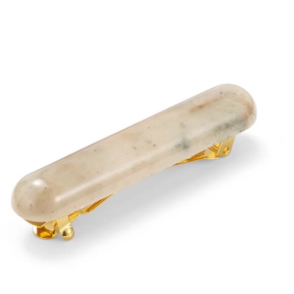 Lelet NY Marble Bar Hair Barrette - Picture 1 of 3